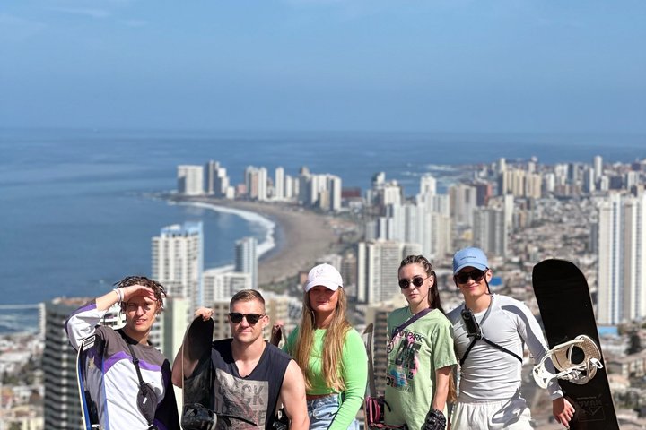 Sandboard activity in Iquique with transfer