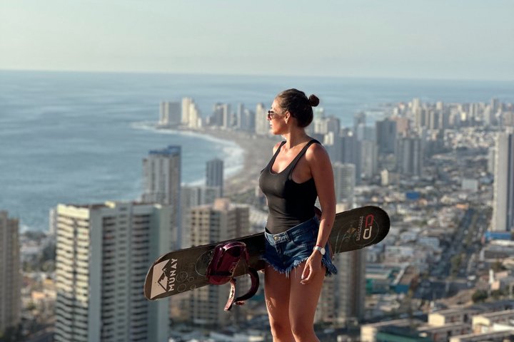 Sandboard activity in Iquique with transfer