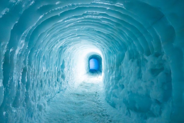 Into the Glacier: Langjökull Glacier Ice Cave from Húsafell