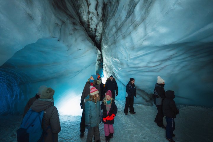 Into the Glacier Combo: Snowmobiling + Langjökull Ice Cave