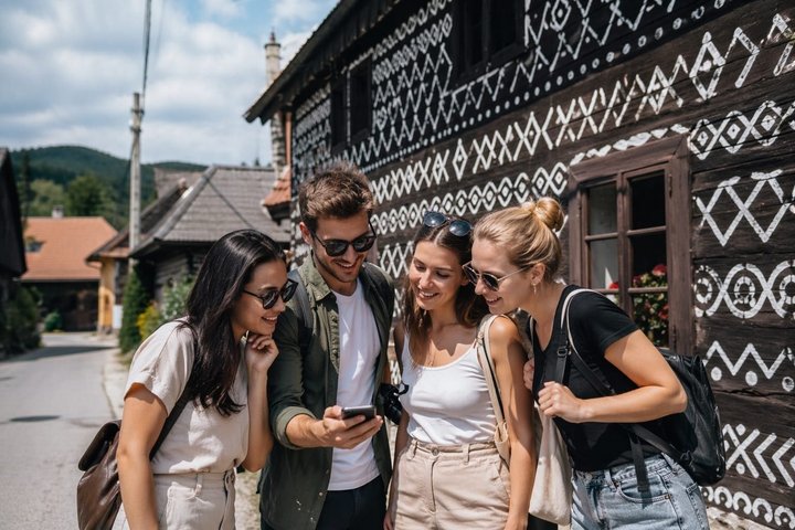 Čičmany: Stories behind painted walls (Self-Guided Tour)
