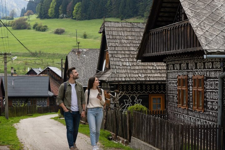 Čičmany: Stories behind painted walls (Self-Guided Tour)