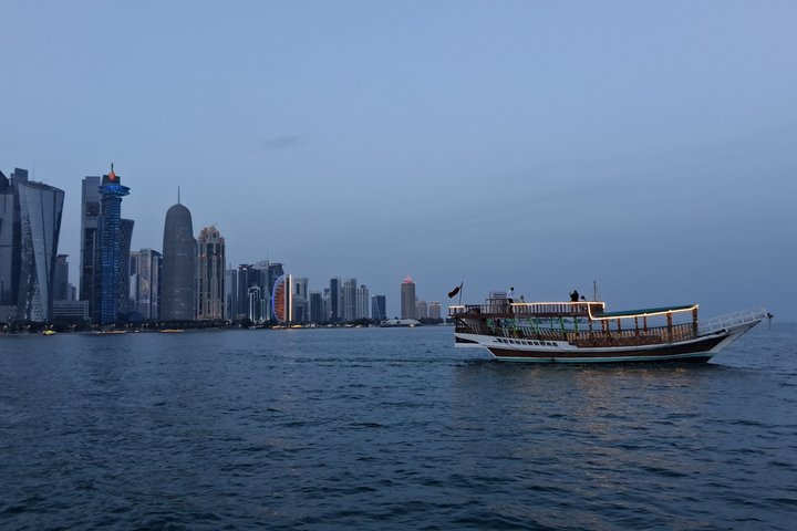Half Day Private Doha City Tour with Traditional Dhow Boat Cruise
