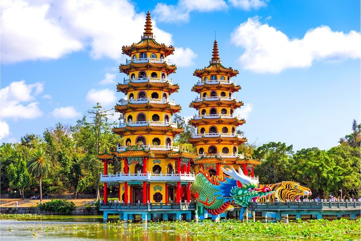 Maritime Kaohsiung Lotus Pond, Cijin Island and Love River Cruise