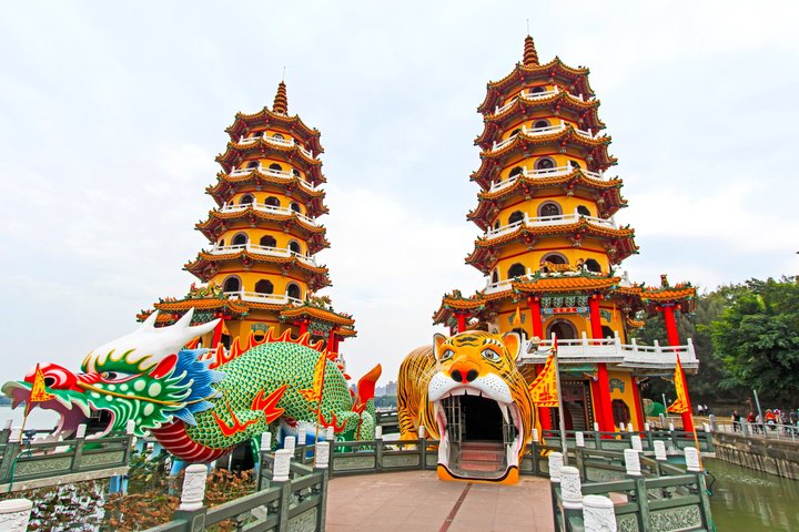 Maritime Kaohsiung Lotus Pond, Cijin Island and Love River Cruise