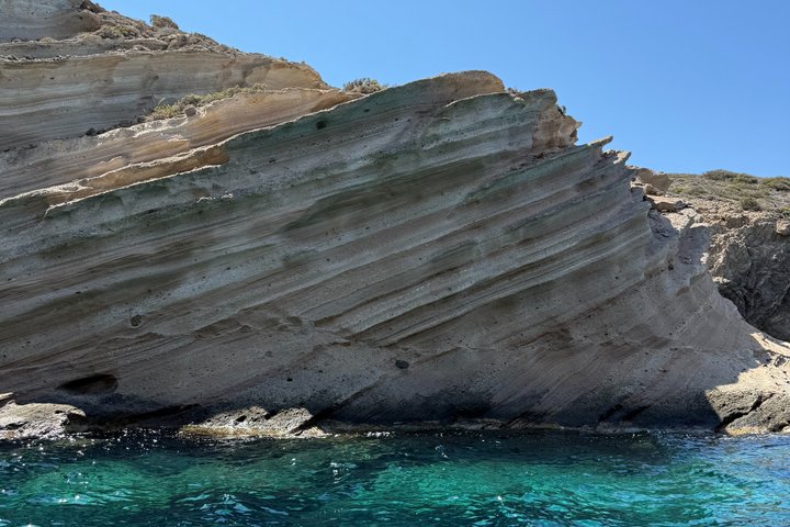 Antiparos Odyssey: Caves, Blue Lagoon & Coastal Charms|Boat Tour