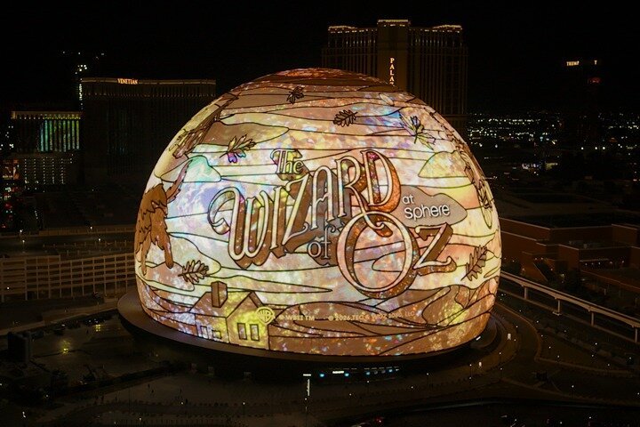 The Wizard of Oz at Sphere in Las Vegas