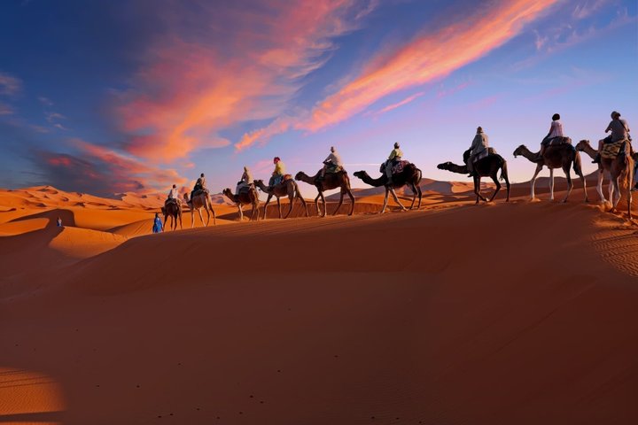 From Marrakech: 3-Day Desert Tour to Merzouga with Food and Camel