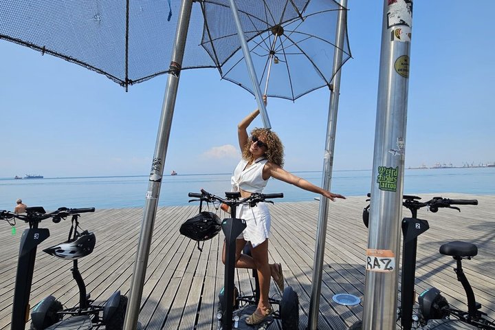 Ultimate Thessaloniki Electric 4W Scooter Tour