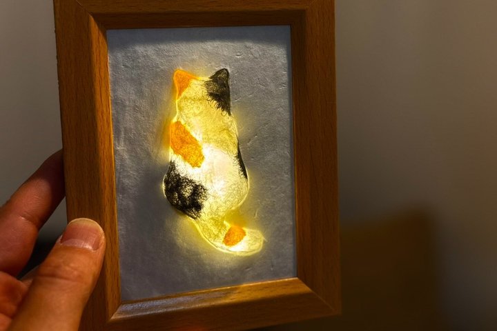 Make Your Own Cat Lamp with Traditional Tosa Washi in Kochi