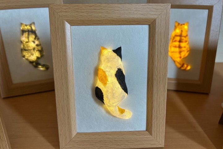 Make Your Own Cat Lamp with Traditional Tosa Washi in Kochi