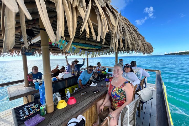 St Croix Tiki Tours Frederiksted’s Tiki Boat Experience