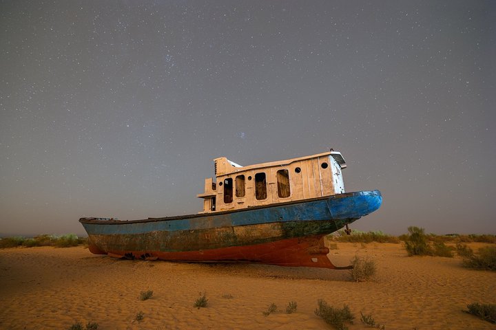 Muynak Ship Graveyard and Ancient Mizdakhan
