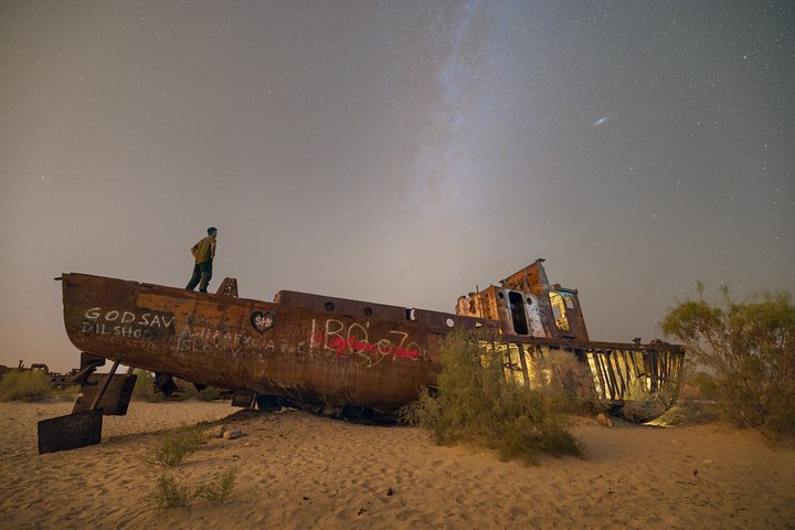 Muynak Ship Graveyard and Ancient Mizdakhan