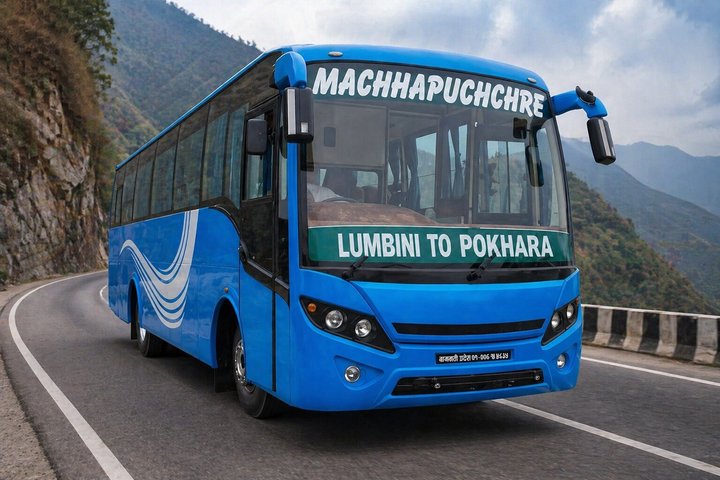 Lumbini to Pokhara Tourist Bus Sofa Seater