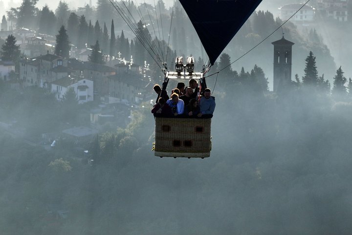 Hot Air Balloon Flight Over Tuscany from Siena