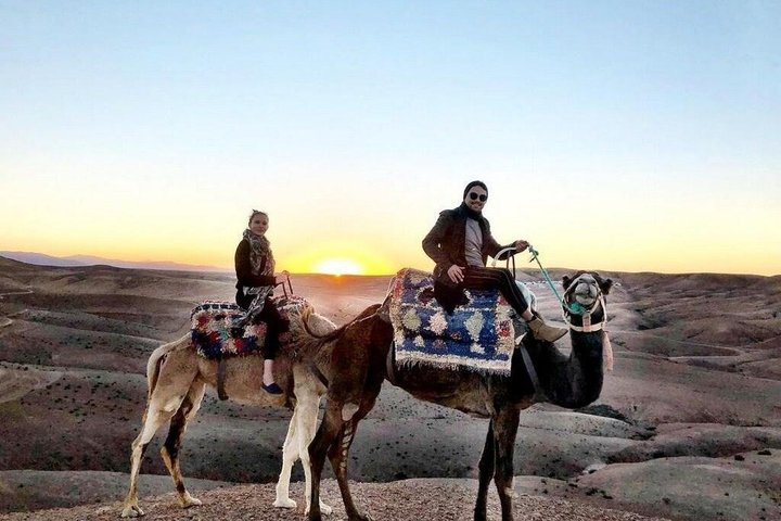 Agafay Sunset Camel Ride and Dinner Show