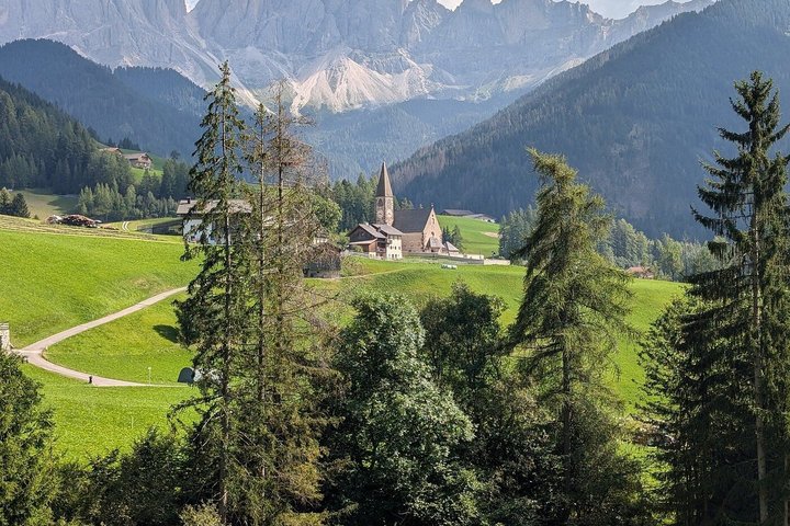 From Bolzano To Funes Valley ,Mount Seceda and Ortisei Day tour
