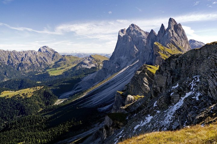 From Bolzano To Funes Valley ,Mount Seceda and Ortisei Day tour