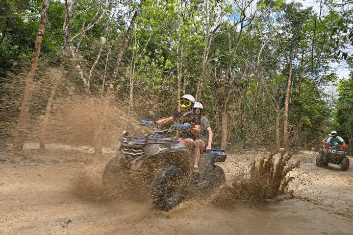 Jade Caverns and Mayan Village Cozumel ATV TOUR