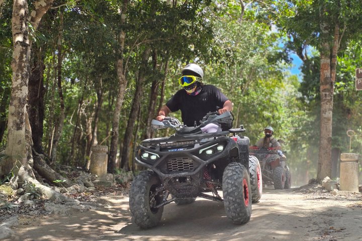 Jade Caverns and Mayan Village Cozumel ATV TOUR