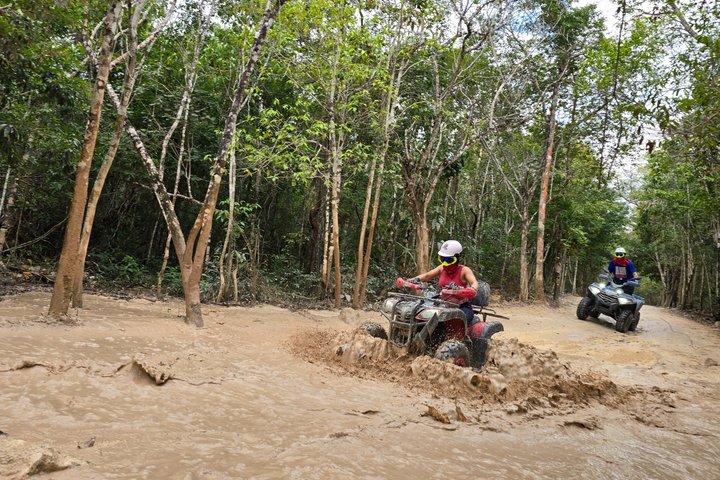 Jade Caverns and Mayan Village Cozumel ATV TOUR