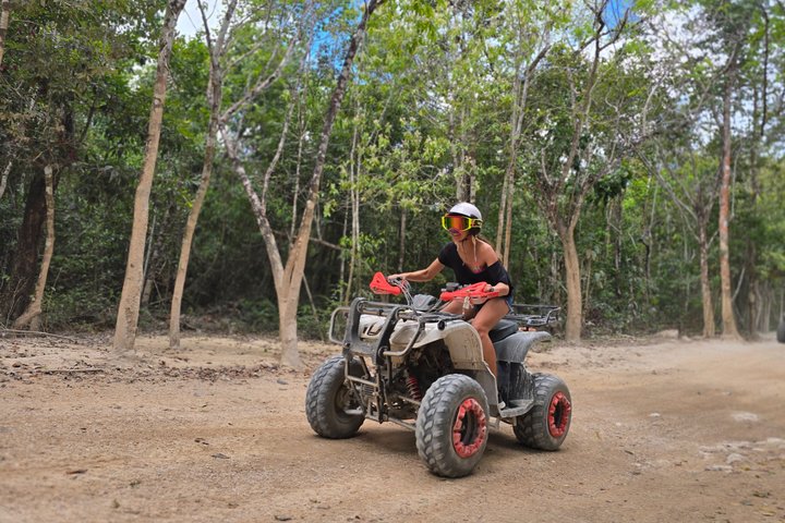 Jade Caverns and Mayan Village Cozumel ATV TOUR