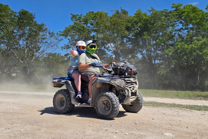 Jade Caverns and Mayan Village Cozumel ATV TOUR
