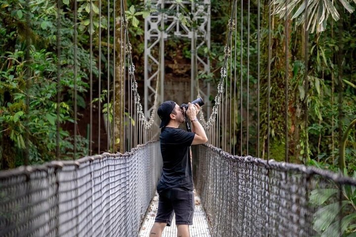 Arenal volcano, hanging bridges and sloth encounter tour.