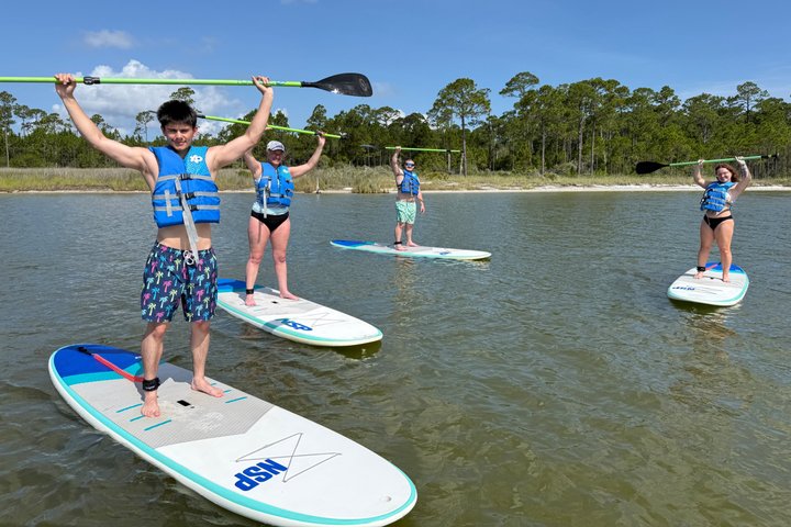 Gulf Shores stand up paddle boarding lesson and tour