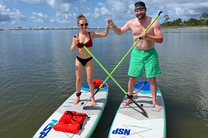 Gulf Shores stand up paddle boarding lesson and tour