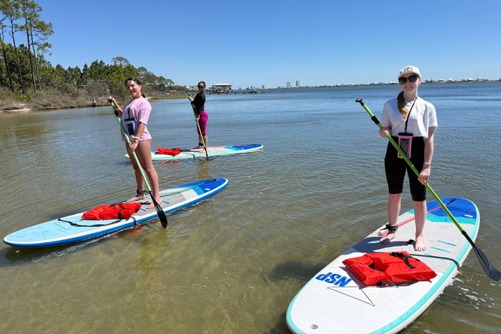 Gulf Shores stand up paddle boarding lesson and tour