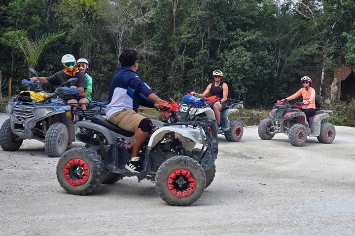 Jade Caverns and Mayan Village Cozumel ATV TOUR