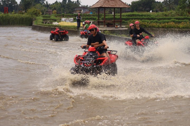 Ubud ATV Quad Bike Tour with Tunnel and Waterfall