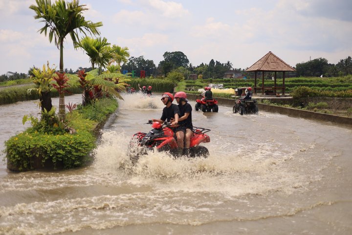 Ubud ATV Quad Bike Tour with Tunnel and Waterfall