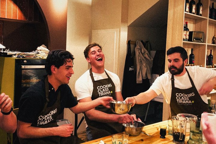 Traditional Albanian Cooking Class in Tirana with Raki Tasting