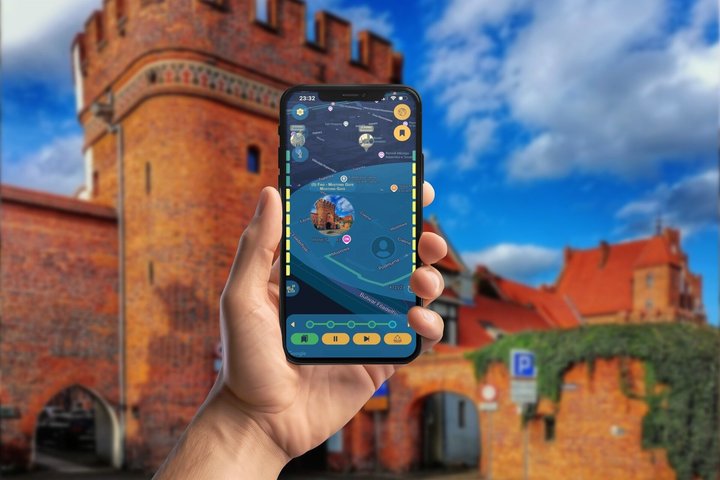 Torun and Young Copernicus GPS App Walking Tour Mobile Game