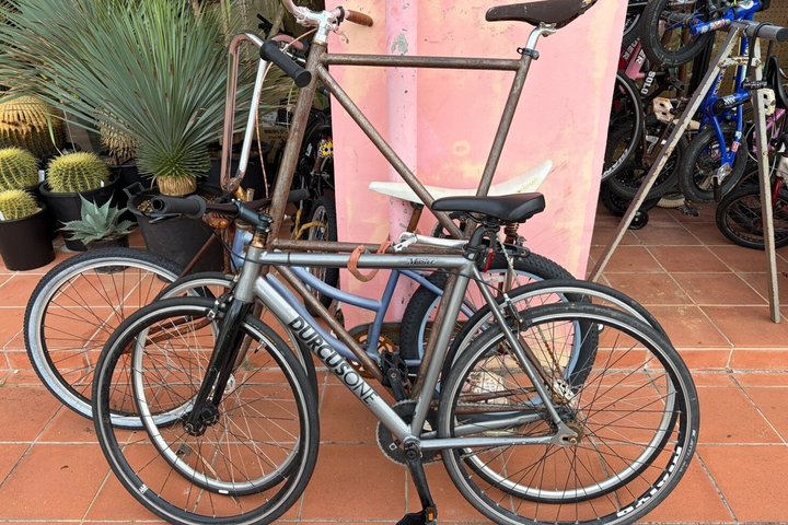 Okinawa Seaside Cycling Bike Tour in Chatan Pick-up available