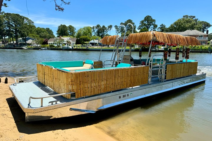 2 Hour Private Tiki Boat Cruises in Virginia Beach