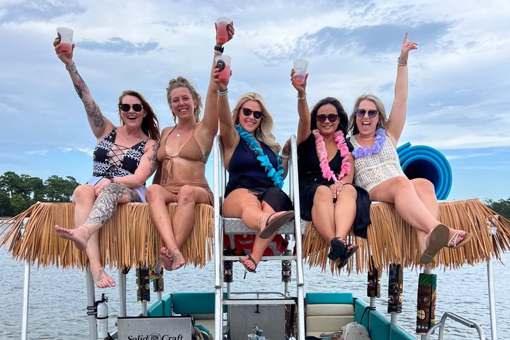 2 Hour Private Tiki Boat Cruises in Virginia Beach