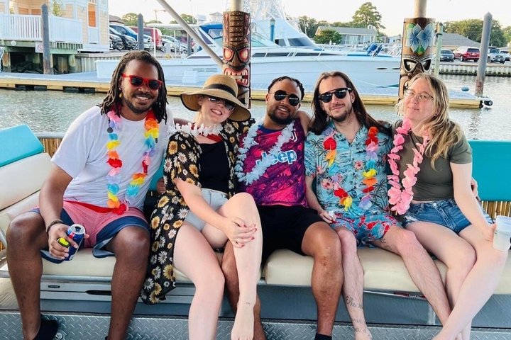 2 Hour Private Tiki Boat Cruises in Virginia Beach