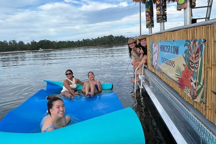 2 Hour Private Tiki Boat Cruises in Virginia Beach