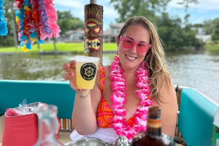 2 Hour Private Tiki Boat Cruises in Virginia Beach