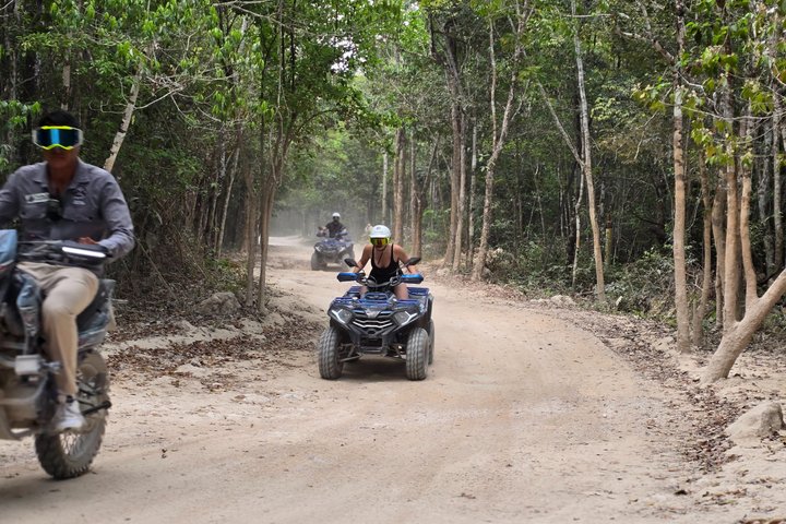 Jade Caverns and Mayan Village Cozumel ATV TOUR