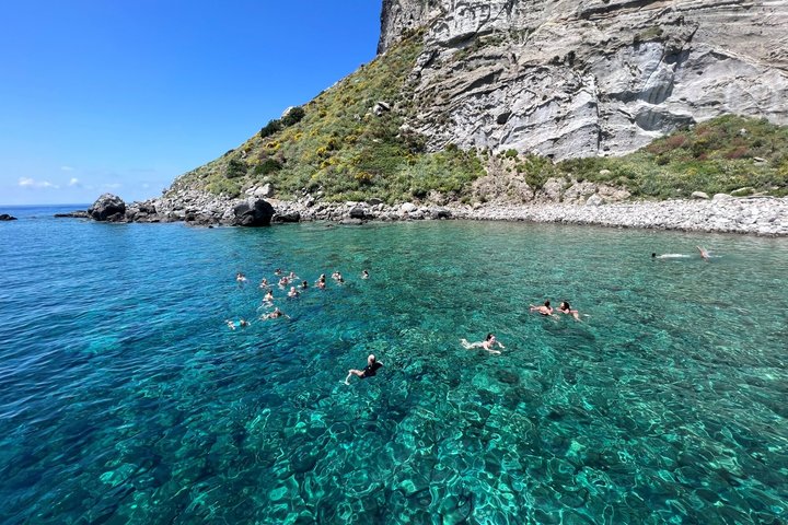 Ponza Island 6 hours Boat Excursion with Swimming Stops and Lunch