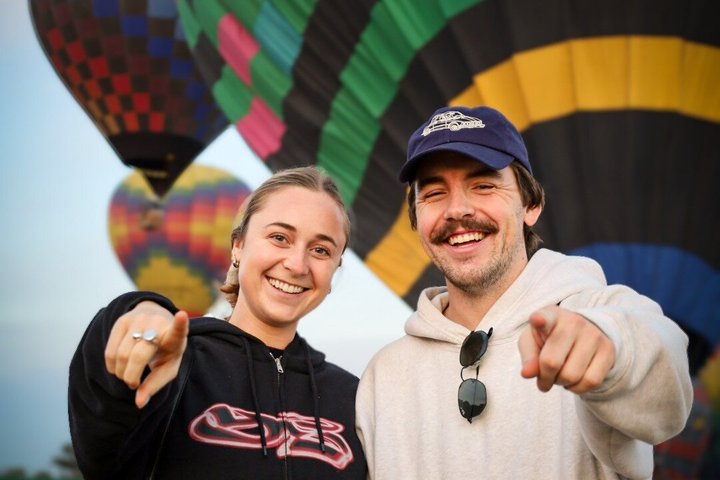 Balloon Flight + Natural Cave Breakfast + Pyramids + Pickup
