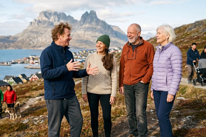 Private Historic Nuuk Walking Tour with Cultural Landmarks