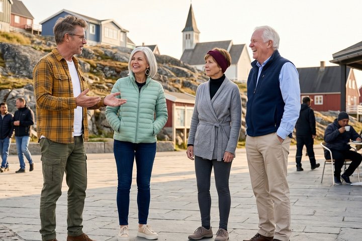 Private Historic Nuuk Walking Tour with Cultural Landmarks