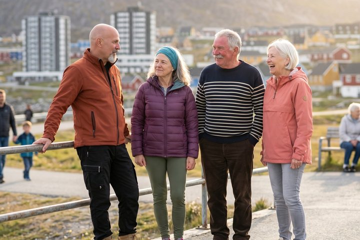 Private Historic Nuuk Walking Tour with Cultural Landmarks