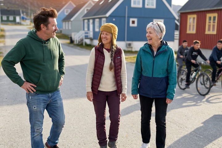 Private Historic Nuuk Walking Tour with Cultural Landmarks